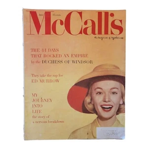 1950s McCall's Magazine Cover Dolores Parker Advertising bmm4 - Picture 1 of 7