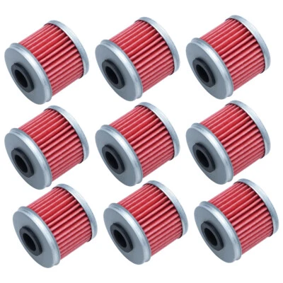 9 PCS Engine Oil Filter For Husqvarna TC250 2009-13 TE250 2010-14 TXC250 2010-14 — 第 1/4 张图片