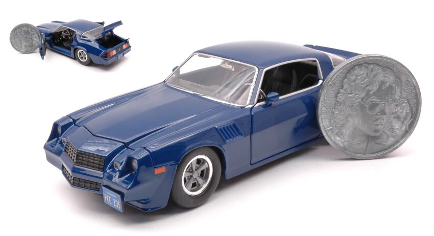 Modellino auto film movie CHEVY CAMARO Z28 BILLY'S STRANGER 1:24 jada toys - Immagine 1 di 1