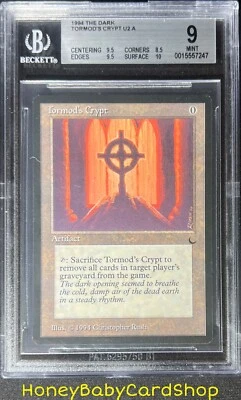 MTG The Dark 1994 Tormod's Crypt BGS 9.0 MINT Old School 93/94 - Image 1 of 4