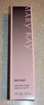 New In Box Mary Kay CC Cream Sunscreen Broad Spectrum SPF 15 Deep - Image 1 of 2