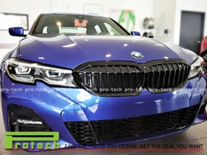 Rejilla de capucha delantera estilo OE negra brillante para sedán G20 330i 340i 2019+ - Imagen 1 de 3