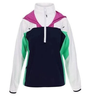 NWT Ralph Lauren Woman’s Size L POLO GOLF Water-Repellent Windbreaker Hoodies - Image 1 of 4