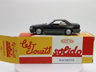Mercedes SL 500 Hardtop (1989) Solido 1/43 Nero - Immagine 1 di 4