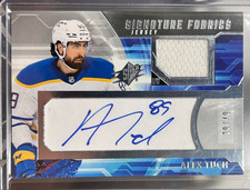 2021-22 SPx Signature Fabrics Alex Tuch /49