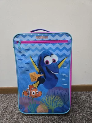 Finding Nemo Dory American Tourister Disney Pixar Kids Upright Rolling Suitcase - Image 1 of 4