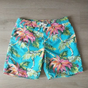 Ralph Lauren Swim Shorts Mens 32 Medium Hawaiian Tropical Print - Picture 1 of 10