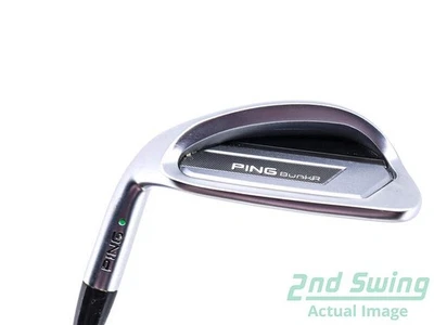 Ping BunkR Wedge Sand SW Graphite Ladies Left Green Dot 34.75in - Image 1 of 4