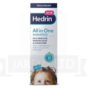 Champú todo en uno Hedin 100 ml suave cuidado del cabello y el cuero cabelludo antipiojos - Imagen 1 de 1