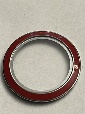 Origami Owl GRANDE Esmalte Rojo FIRMA TWIST MEDALLÓN VIVO SOLO CARA Foto 1 de 2