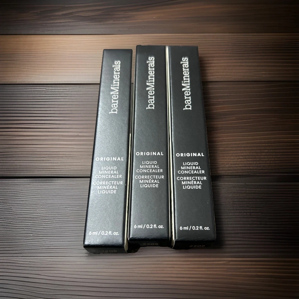 bareMinerals Original Liquid Mineral Concealer 6ml 0.2oz Fair 1w Fast Ship