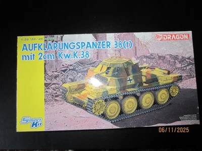 1/35 Dragon Aufklarungspanzer 38(t) mit 2cm KwK38 - Immagine 1 di 2
