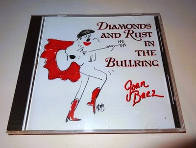 Joan Baez Diamonds & Rust In The Bullring Live CD 1989 Gold Castle D2-71321 Foto 1 de 4