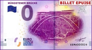***N°26*** PETIT NUMERO / BILLET 0 € / 0 € SOUVENIRSCHEINE / XEMA 2017-1 - Imagen 1 de 1