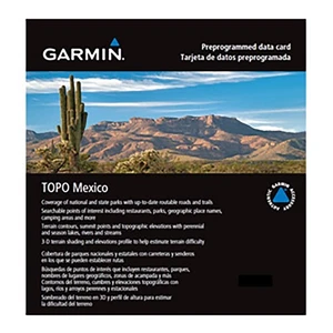 Garmin TOPO Mexico Maps GPS MicroSD Data Card Topographic 010-C1099-00 - Picture 1 of 3