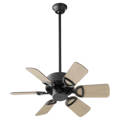 Matte Black 30"Ceiling Fan from the ESTATE Collection - Image 1 of 2