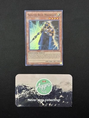 Skilled Blue Magician - Yugioh SECE-EN032 1st Edition Super Rare NM - Image 1 of 2