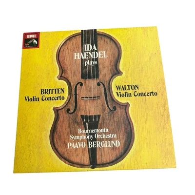 Ida Haendel Plays Britten and Walton Violin Concerto EMI ASD 3483 Quadraphonic - Image 1 of 4