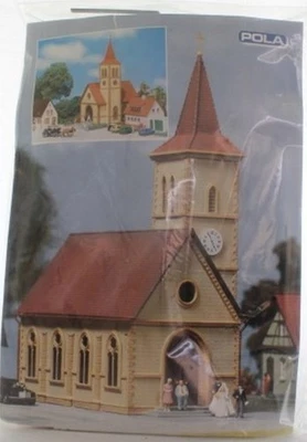 Pola 1030/527//500 H0 - Chiesa, casa di paese e casa di campagna (sacchetto... - Immagine 1 di 3