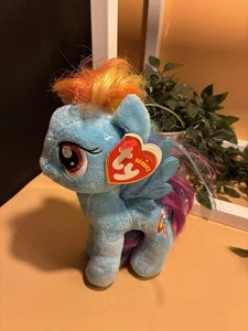 TY My Little Pony Rainbow-dash WITH TAG - Picture 1 of 8