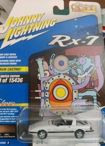 JOHNNY LIGHTNING WHITE LIGHTNING CLASSIC GOLD 1981 MAZDA RX-7 RELEASE # 4 WHITE - Bild 1 von 4