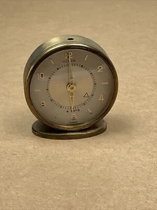 Jaeger LeCoultre Desk Clock  For Parts Or Repair  1 3/4” Diameter - Picture 1 of 12