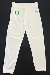 NIKE Team Engineered Oregon Ducks Mens Large White Baseball Pants AV4811-100 - Picture 1 of 8