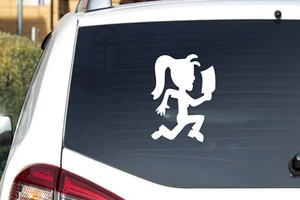 Juggalette Hatchet-Man CNC cut Decal Vinyl Sticker -Pic from multi colors! O651 - Picture 1 of 13