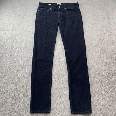 J Crew Mens Pants 32x34 Blue 484 Slim Corduroy Stretch Pockets Chino Preppy - Image 1 of 4