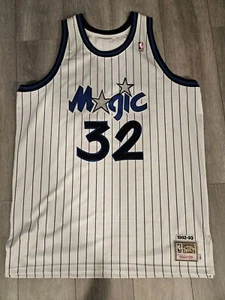 Mitchell Ness M&N Shaquille O'Neal Authentic Orlando Magic Jersey 54 2XL Shaq OG - Picture 1 of 6