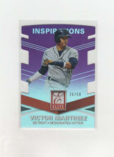 2015 Panini Elite Inspirations Die-Cut 26/59 Victor Martinez #64