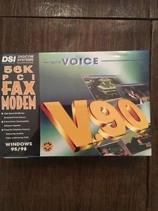 DSI DIGICOM SYSTEMS INC 56K PCI Fax Modem Windows 95/98 NEW - Picture 1 of 2