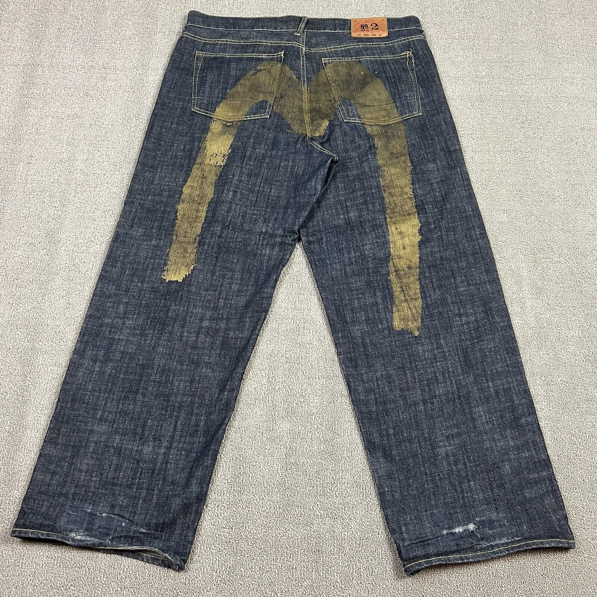 EVISU Denim Blue Jeans for Men for sale | eBay