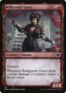 Magic the Gathering (como nuevo): VOTO: invitado beligerante (escaparate) - Imagen 1 de 1