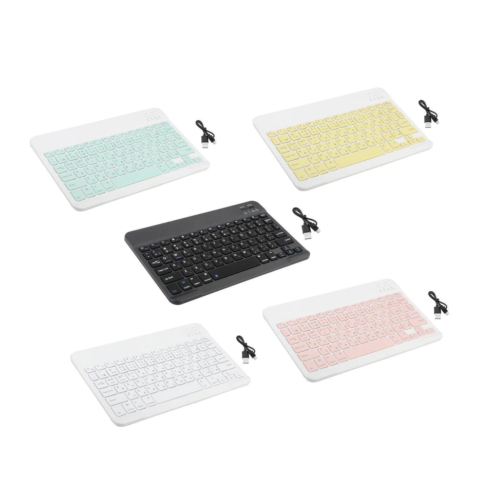 Slim Wireless Bluetooth 5.1 Gaming Keyboard Japanese Keycaps - Image 1 of 1