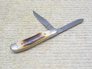 Parker Edwards USA Two Blade Folding Pocket Knife - Picture 1 of 12