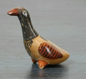Miniature, Mexico pottery, bird figurine - Picture 1 of 10