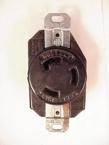 Hubbell 2620 Twist Lock 30 Amp 250 ac Receptacle Ships Same Day - Picture 1 of 5