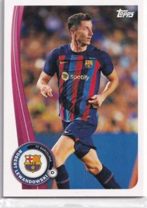 Topps Barcelona FC Set De Fan 2022 BA-13 Robert Lewandowski - Picture 1 of 2