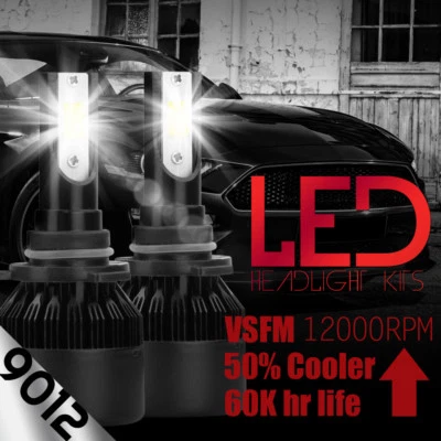 Faro LED 9012 para GMC Sierra 1500 2500 3500 HD 2014 2015 2016 haz alto bajo Foto 1 de 4