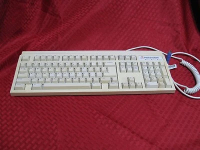 Vintage Packard Bell Computer Keyboard - Model 5130 ps2 plug - Image 1 of 4