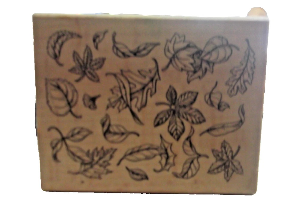 Greenbrier Rubber Stamp 6096 Butterfly Trio S13