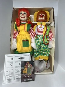 Vintage Tiki & Bubba Clown Doll Original Box & Paperwork Angel Doll Collection - Picture 1 of 11