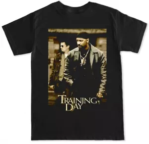 TRAIN DAY COVER CLASSIC MOVIE FILM FUNNY HIP HOP RAP LA WEST SIDE MENS T SHIRT - Picture 1 of 3