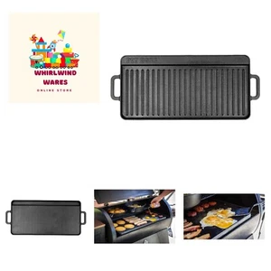 10”x20” Cast Iron Griddle - Picture 1 of 8