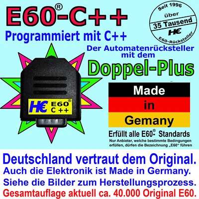 Org. E60-Rücksteller bei Fehler E60,Ausles,Statis.Bally Merkur Löwen Geldspieler - Bild 1 von 4