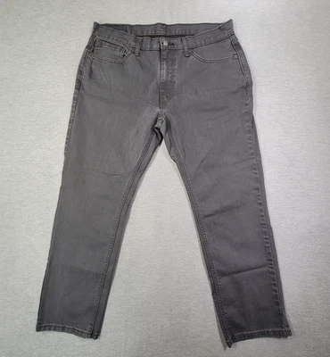 Jeans Levis 541 Para Hombre 36x30 Gris Calce Atlético Pierna Cónica Elastizada Informal Denim Foto 1 de 4