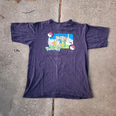 Vintage 1999 Pokemon T-shirt Youth XL Nintendo Official License - Image 1 of 4
