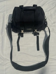 Canon 200dg Digital SLR Large Camera & Lens Case Gadget Bag With Shoulder Strap - Picture 1 of 4