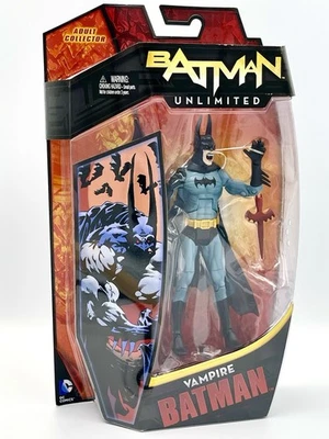DC Comics VAMPIRE BATMAN (excelente estado) 7" Unlimited Mattel 2013 Foto 1 de 3